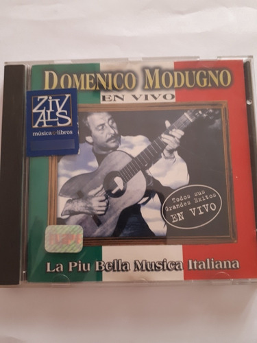 Domenico Modugno En Vivo Cd 
