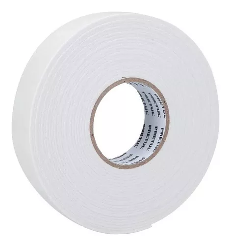 Cinta adhesiva de doble cara, rollo de 19mm x 50m