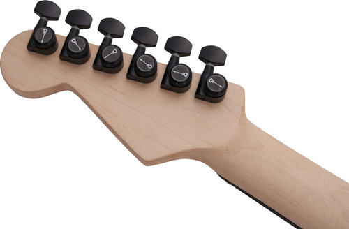 Guitarra Electrica Charvel Promod Style 1 Hss Fr E Sassafras Color Negro Material Del Diapasón Ébano Orientación De La Mano Diestro