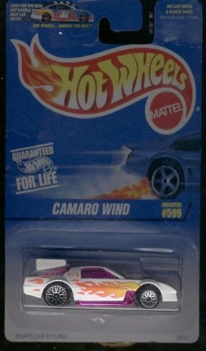 Camaro Wind # 599 tarjeta De La Cabeza Escala 1: 64