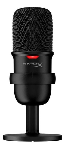 Micrófono HyperX BLX SoloCast Condensador Cardioide color negro