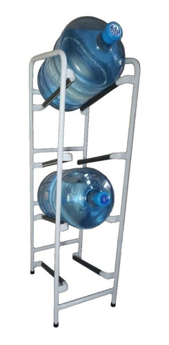 Mini Rack Porta Bidones/botellones De Agua Fijo 4 Unidades