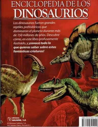 Enciclopedia De Los Dinosaurios /pd.