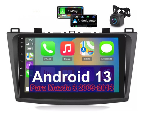 9 Autostereo 2+32g Carplay Wifi Para Mazda 3 2009-2013