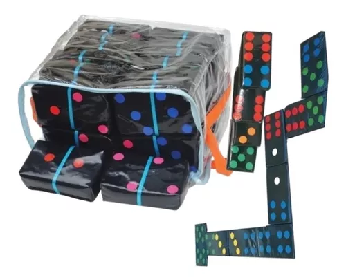 Jogo Espumado Domino Tradicional Colorido Mega Gigante Central Pedagógica