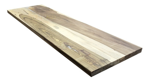 Mesada Tabla Barra Desayunador 38x120cm, Madera Guayubira