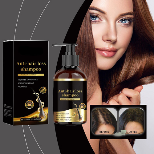 Shampoo De Ginseng Forte E Resistente Para Dessecação, 100 M