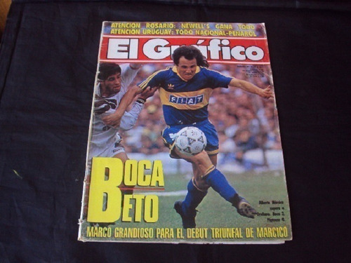 Revista El Grafico # 3782 - Debut De Marcico En Boca