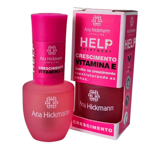 Ana Hickmann Help Treatment 9ml - Crescimento E Vitamina E Cor Incolor