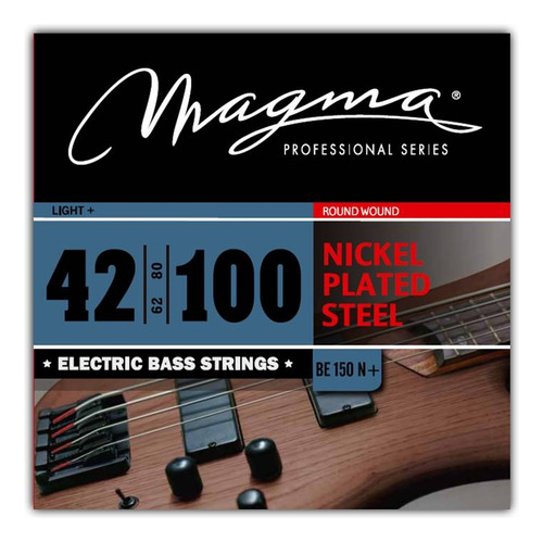 Cuerdas Magma Para Bajo Nickel P/steel 042-100 Be150n+