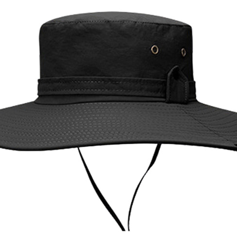 Sombrero De Ala Ancha Con Correa Ajustable, Gorras De Pesca
