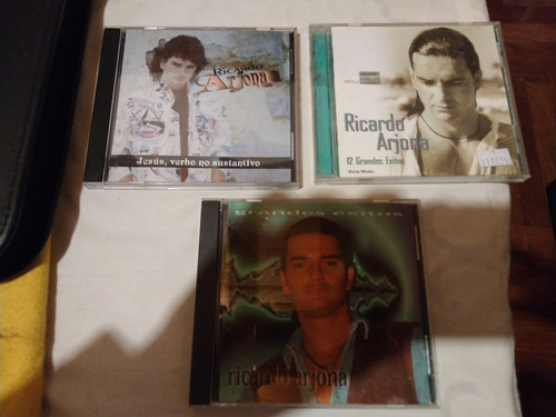 Lote 3 Cds Ricardo Arjona Grandes Exitos