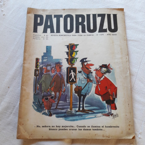 Revista Patoruzu Nº 1570 Marzo 1968 Año 32