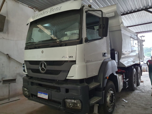 Mercedes-benz Axor 3344 K 6x4 Ano 2013 Caçamba Traçado