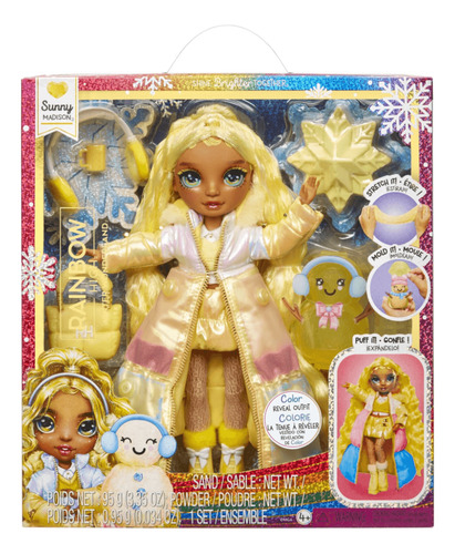 Rainbow High Muñeca 27cm Fashion Doll Winter Wonderland Sunn