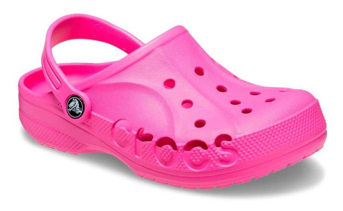 Sandália Crocs Baya Clog Kids Electric Pink