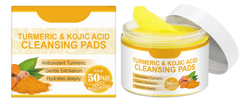 Almohadillas Limpiadoras F Turmeric Kojic Para Eliminar Manc