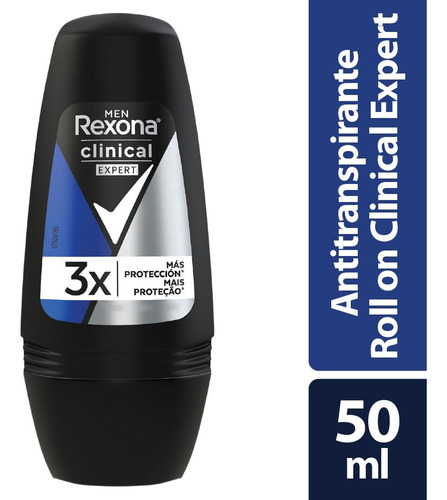 Desodorante Rexona Clinical Expert Hombre Roll-on X 50ml