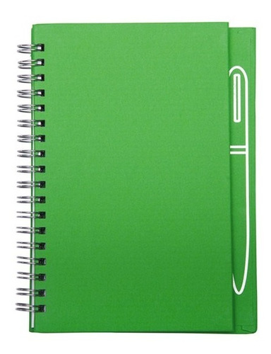 Cuaderno De Raya Libreta Con Imán P/ Bolígrafo *pqt 10 Pzas*