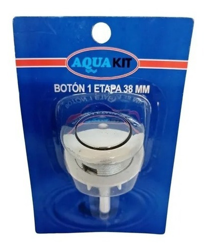 Botón Para Estanque Wc 38mm 1 Etapa Aquakit / Sertec 