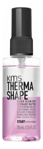 Kms Thermashape Quick Blow Dry Secado Rapido Tamaño Viajero