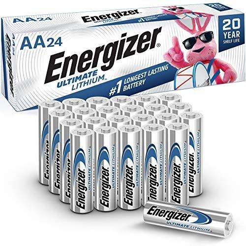 Aa Energizer Ultimate Lithium L91 Paquete De 24 Baterias De