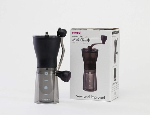 Molinillo de café manual Hario, cuchillas de cerámica, 24 g, Cor Fume