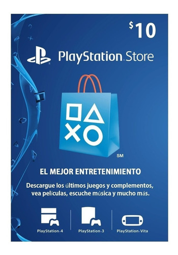 Tarjeta Psn 10 U$ Digital Usa - Entrega Inmediata - Ps Zone