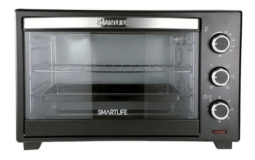 Horno De Mesa Eléctrico Smartlife 40l Negro 220v-240v