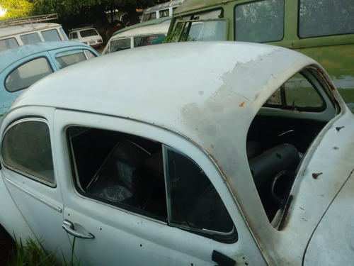 Volkswagen Fusca Split 61 Modelo 53 De Lata Nao Oval 2 Vidro