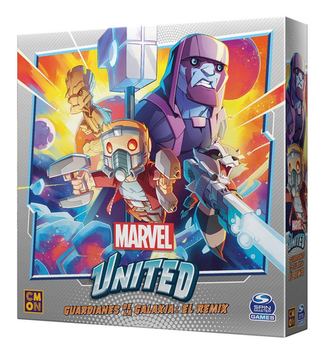 Marvel United Guardianes De La Galaxia El Remix Aldea Juegos