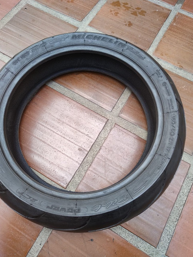 Pneu Moto 160/60-17 Michelin Pilot Power Riscado No Meio (Usado)