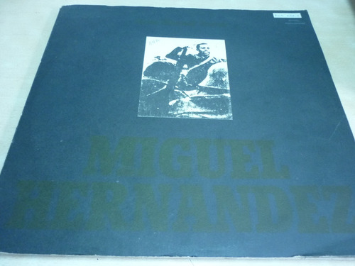 Joan Manuel Serrat  Miguel Hernandez Vinilo Excelente