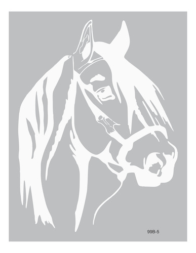 Calcos Con Relieve Para Autos, Lunetas Serie Caballos