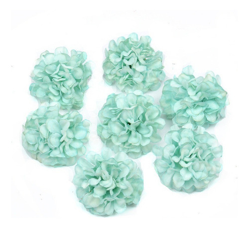 Fc 50pcs/lot Cabeza Hortensia Seda Artificial Barata