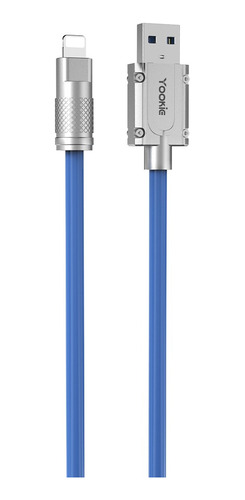 Cable Compatible Cable Lightning , 2 A 1 Metro Yookie Ec07