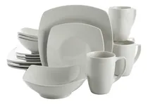 Comprar Juego De Vajilla 16 Piezas 4 Personas Gibson Color Blanco
