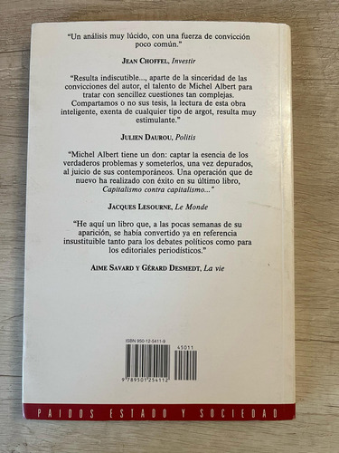 Capitalismo Contra Capitalismo - Michel Albert