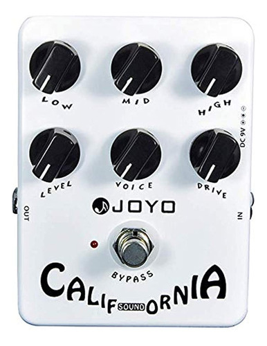 Pedal De Efectos De Sonido Joyo Jf-15 California Con Moderno