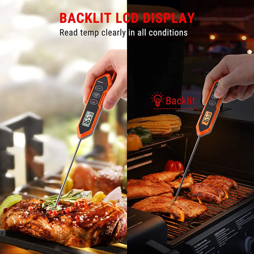 Imagen 4 de 8 de Termometro Digital Cocina Thermopro Liquidos Carne Tp-15h