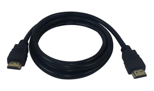 Imagen 2 de 4 de Cable Hdmi 1.5 Metros Alta Definición Hd Para Tv Led Smart Pc Ps4 Dvd Fullhd 1080 1.5m