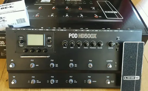 高評価の贈り物 Line 6 Pod Hd 500x - Com Todos Os Model Packs - Atualizada ギター
