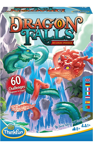 Think Fun Juego De Rompecabezas Lógico Thinkfun Dragon Falls