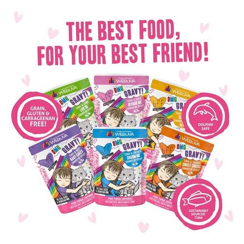 Weruva B.f.f. P.l.a.y. Rainbow Alimento Para Gato 12sbs 3oz