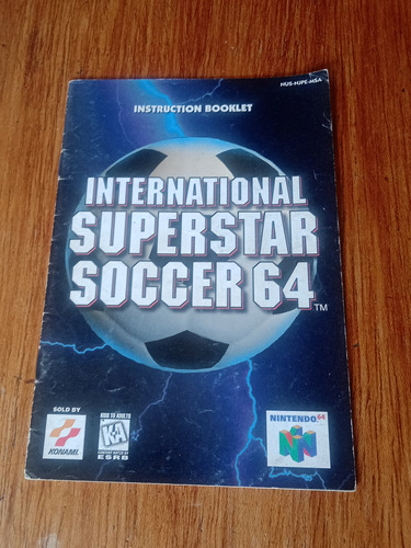 Manual Internacional Superstar Soccer 64 Nintendo 64