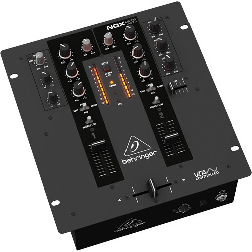 Mixer Sonido Dj Bar Discoteca 2 Ch Behringer Nox101 Audio