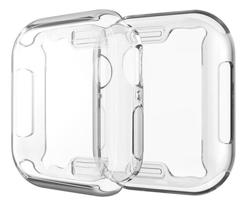 Estuche Protector Transparente Para Apple Watch 