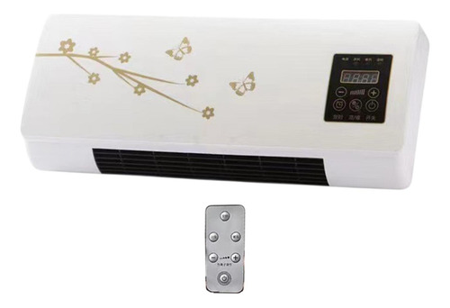 Aquecedor De Parede Pequeno, 2000w, Estampa De Borboleta