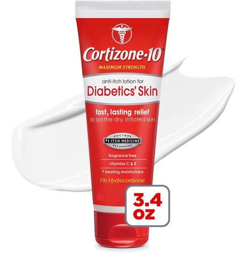 Cortizone 10 Anti-itch Loción Para Piel De Diabéticos 3.4