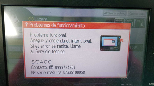 Imagen 4 de 10 de Servicio Técnico Copiadoras Impresoras Ricoh Repuestob/n.co